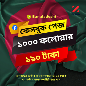 ১০০০ ফেইসবুক বাংলাদেশী পেজ ফলোয়ার | BD | ননড্রপ | Refill